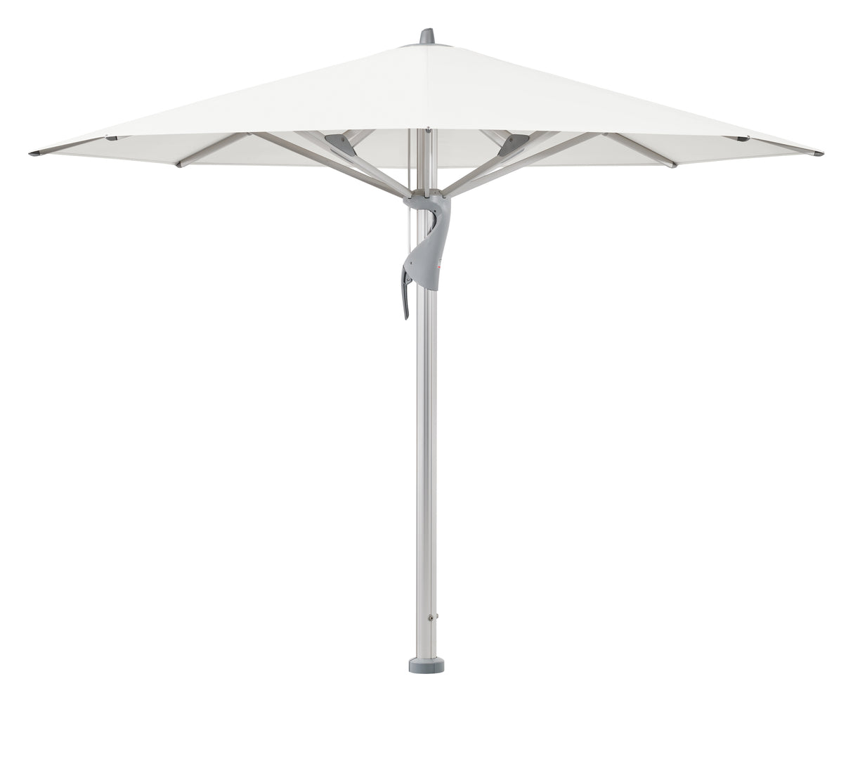 Glatz Großschirm - CASTELLO Pro, Gestell Aluminium natureloxiert, Ø 350 cm - Ø 600 cm, rund