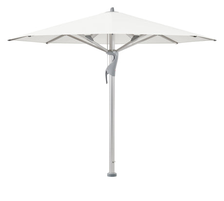 Glatz Großschirm - CASTELLO Pro, Gestell Aluminium natureloxiert, Ø 350 cm - Ø 600 cm, rund