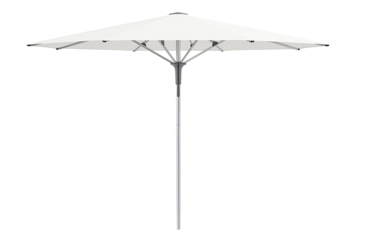Glatz Gastronomieschirm - FORTERO Pro, Gestell Aluminium natureloxiert, Ø 350 cm, rund