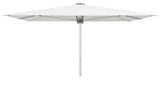 Glatz Großschirm - PALAZZO Noblesse/E, Gestell Aluminium natureloxiert, mit Kurbel - quadratisch