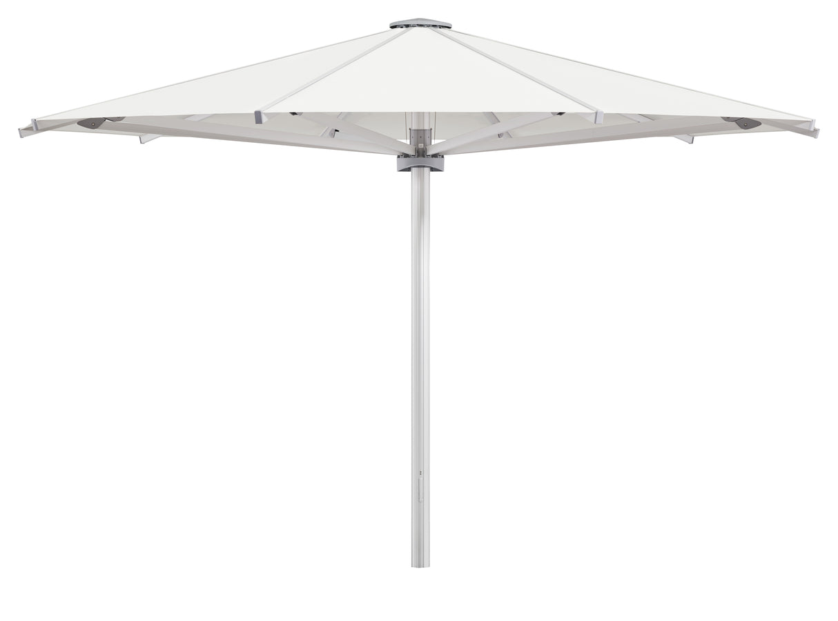 Glatz Großschirm - PALAZZO Royal/E, Gestell Aluminium natureloxiert, Ø 500 cm - Ø 800 cm, mit Motor rund