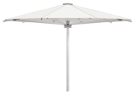 Glatz Großschirm - PALAZZO Royal/E, Gestell Aluminium natureloxiert, Ø 500 cm - Ø 800 cm, mit Kurbel rund