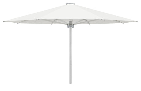 Glatz Großschirm - PALAZZO Style/E, Gestell Aluminium natureloxiert, mit Kurbel - rund