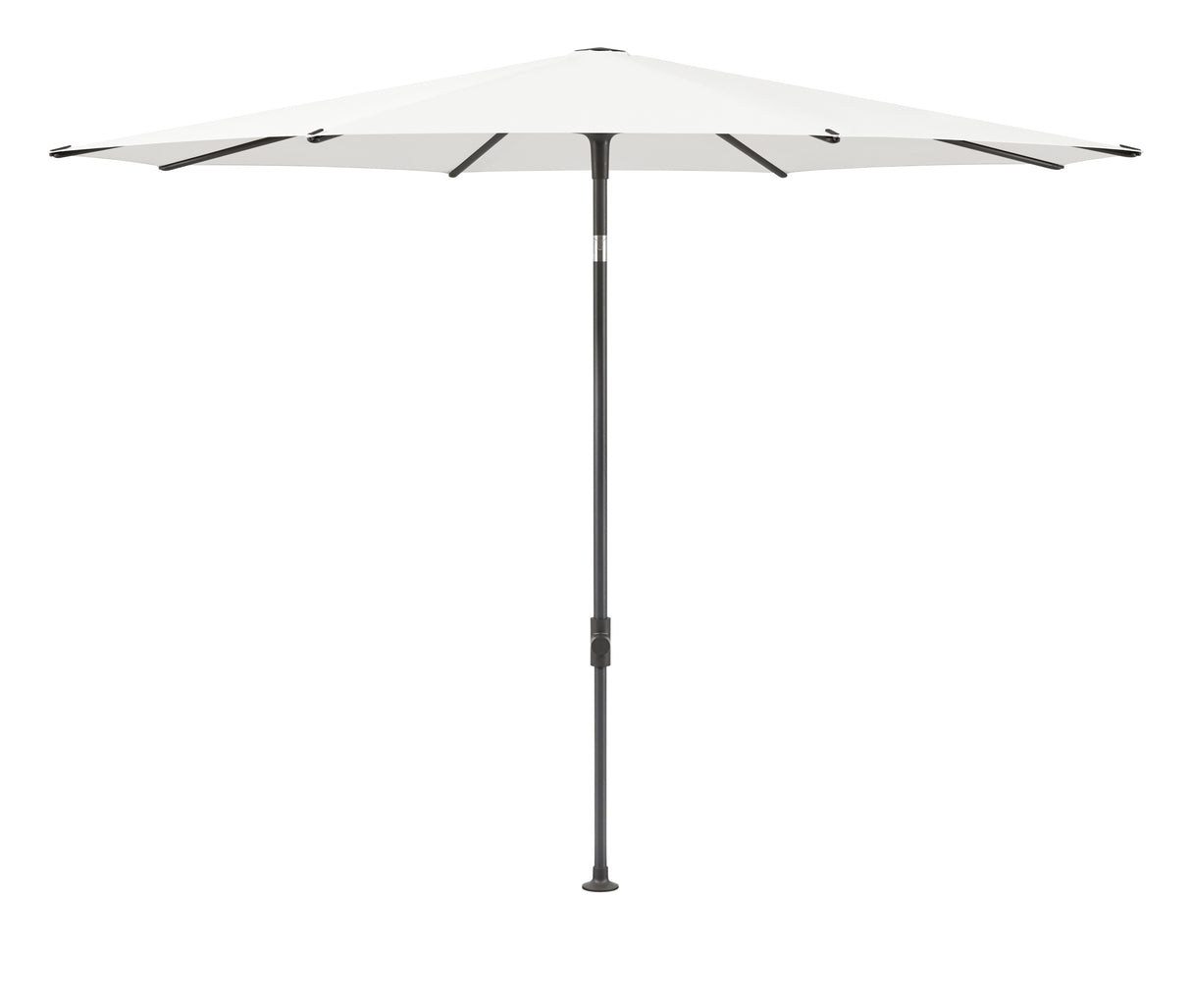 Glatz SMART Sonnenschirm anthrazit pulverbeschichtet - rund