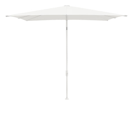 Glatz SMART Sonnenschirm matt weiß pulverbeschichtet - quadratisch