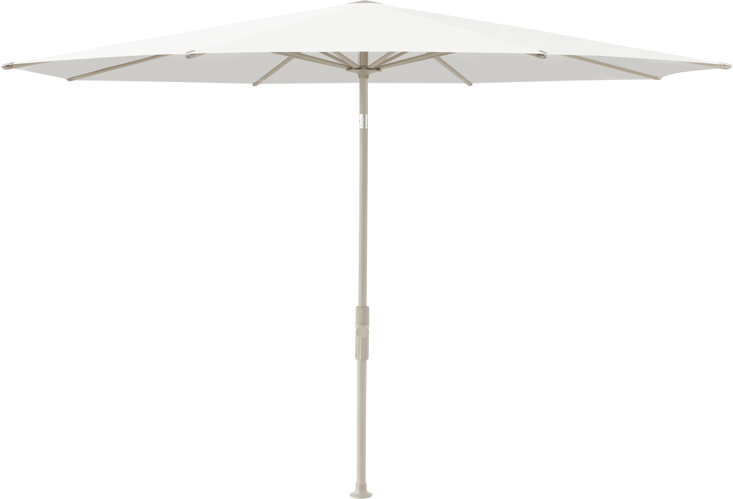 Glatz VITA Torna - Sonnenschirm - Gestell Aluminium, seidengrau oder anthrazit pulverbeschichtet, Ø 270, Ø 300 cm & Ø 330 cm