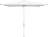 Glatz VITA Torna - Sonnenschirm - Gestell Aluminium, seidengrau oder anthrazit pulverbeschichtet, 240 x 240,210 x 150 & 250 x 200 cm