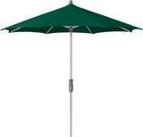 Glatz ALU-TWIST Sonnenschirm, Gestell Aluminium natureloxiert, rund