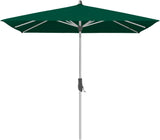 Glatz ALU-TWIST Sonnenschirm, Gestell Aluminium natureloxiert - rechteckig