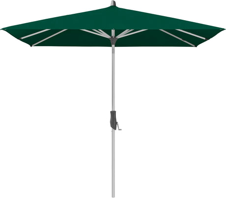 Glatz ALU-TWIST Sonnenschirm, Gestell Aluminium natureloxiert - rechteckig