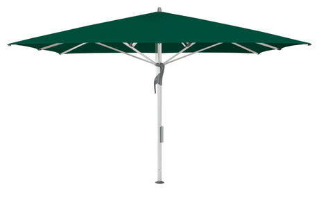 Glatz Gastronomieschirm - FORTELLO LED, Gestell Aluminium natureloxiert, 400 x 300 cm,  rechteckig