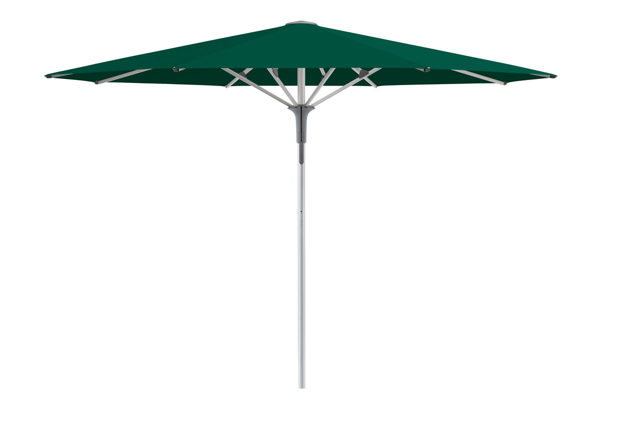 Glatz Gastronomieschirm - FORTERO Pro, Gestell Aluminium natureloxiert, Ø 350 cm, rund