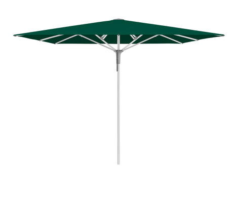 Glatz Gastronomieschirm - FORTINO Pro, Gestell Aluminium natureloxiert, 200 x 200 cm - 250 x 250 cm, rquadratisch