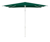 Glatz SMART Sonnenschirm matt weiß pulverbeschichtet - quadratisch