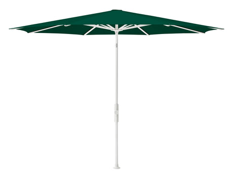 Glatz TWIST Sonnenschirm, matt weiss pulverbeschichtet - rund