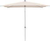 Glatz ALU-SMART Sonnenschirm, Gestell Aluminium natureloxiert- quadratisch