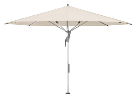 Glatz Gastronomieschirm - FORTELLO LED, Gestell Aluminium natureloxiert, Ø 400 cm , rund