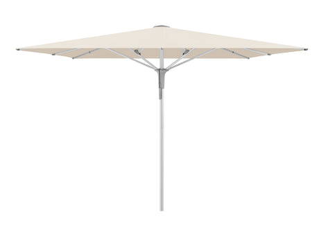 Glatz Gastronomieschirm - FORTERO Pro, Gestell Aluminium natureloxiert, 300 x 200 - 350 x 250 cm,  rechteckig