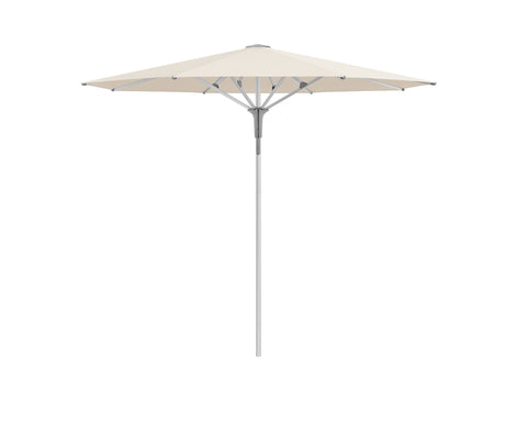 Glatz Gastronomieschirm - FORTINO Pro, Gestell Aluminium natureloxiert, Ø 250 cm - Ø 300 cm, rund