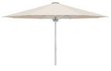 Glatz Großschirm - PALAZZO Noblesse/E, Gestell Aluminium natureloxiert, ohne Motor - rund