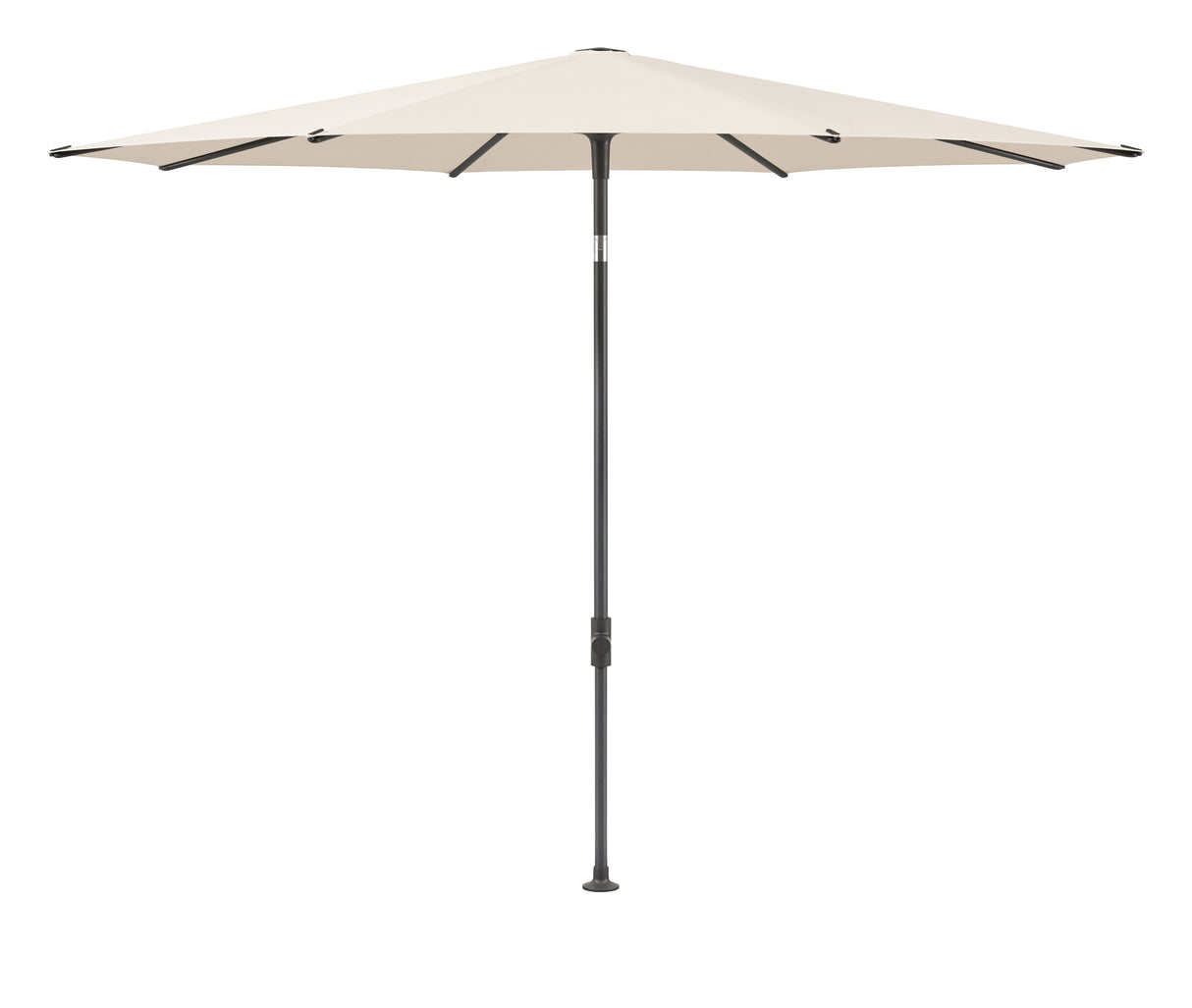 Glatz SMART Sonnenschirm anthrazit pulverbeschichtet - rund