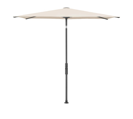 Glatz TWIST Sonnenschirm anthrazit pulverbeschichtet - quadratisch