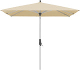 Glatz ALU-TWIST Sonnenschirm, Gestell Aluminium natureloxiert - rechteckig