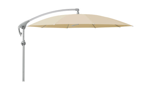 Glatz PENDALEX P+ Sonnenschirm, Gestell Aluminium natureloxiert - rund