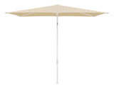 Glatz TWIST Sonnenschirm matt weiß pulverbeschichtet - rechteckig