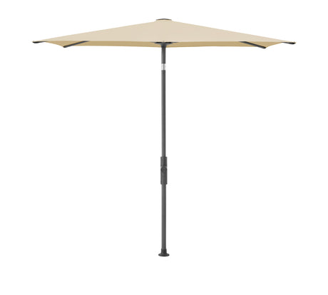 Glatz TWIST Sonnenschirm anthrazit pulverbeschichtet - quadratisch