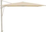 Glatz VITA Sfera Ampelschirm, Gestell Aluminium, seidengrau oder anthrazit pulverbeschichtet, 300 x 300, 350 x 350 & 400 x300 cm