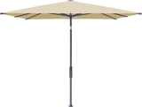 Glatz VITA Torna - Sonnenschirm - Gestell Aluminium, seidengrau oder anthrazit pulverbeschichtet, 240 x 240,210 x 150 & 250 x 200 cm