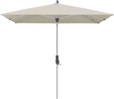 Glatz ALU-TWIST Sonnenschirm, Gestell Aluminium natureloxiert - rechteckig