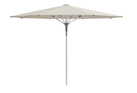 Glatz Gastronomieschirm - FORTERO Pro, Gestell Aluminium natureloxiert, Ø 350 cm, rund