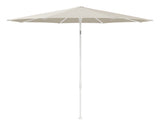 Glatz SMART Sonnenschirm matt weiss pulverbeschichtet - rund