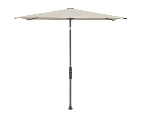 Glatz TWIST Sonnenschirm anthrazit pulverbeschichtet - quadratisch