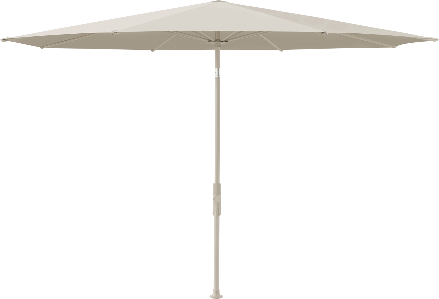 Glatz VITA Torna - Sonnenschirm - Gestell Aluminium, seidengrau oder anthrazit pulverbeschichtet, Ø 270, Ø 300 cm & Ø 330 cm