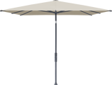 Glatz VITA Torna - Sonnenschirm - Gestell Aluminium, seidengrau oder anthrazit pulverbeschichtet, 240 x 240,210 x 150 & 250 x 200 cm