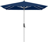 Glatz ALU-TWIST Sonnenschirm, Gestell Aluminium natureloxiert - rechteckig