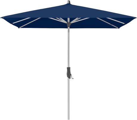 Glatz ALU-TWIST Sonnenschirm, Gestell Aluminium natureloxiert - rechteckig