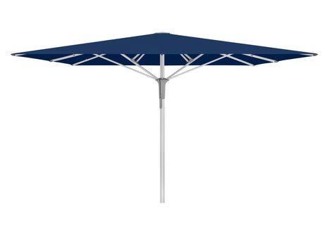 Glatz Gastronomieschirm - FORTELLO Pro, Gestell Aluminium natureloxiert, 350 x 350 cm / 400 x 400 cm / 400 x 300 cm,