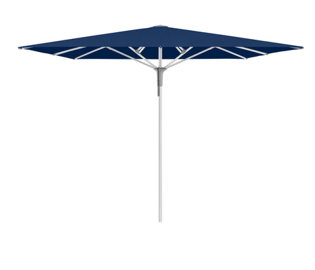 Glatz Gastronomieschirm - FORTINO Pro, Gestell Aluminium natureloxiert, 200 x 200 cm - 250 x 250 cm, rquadratisch