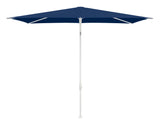 Glatz TWIST Sonnenschirm matt weiß pulverbeschichtet - rechteckig