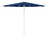 Glatz SMART Sonnenschirm matt weiss pulverbeschichtet - rund