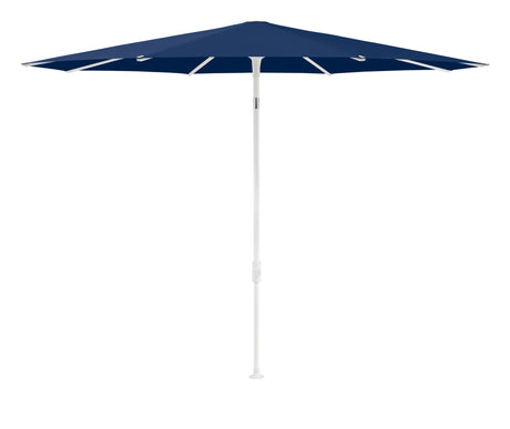 Glatz SMART Sonnenschirm matt weiss pulverbeschichtet - rund