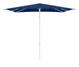 Glatz SMART Sonnenschirm matt weiß pulverbeschichtet - quadratisch