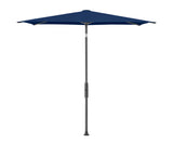 Glatz TWIST Sonnenschirm anthrazit pulverbeschichtet - rechteckig