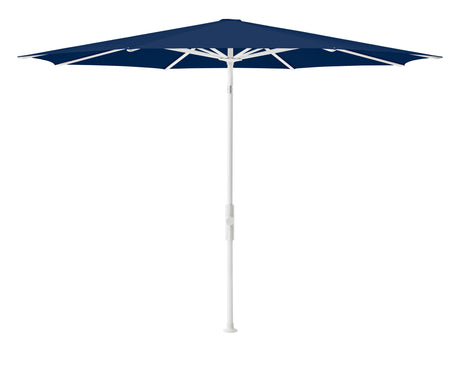 Glatz TWIST Sonnenschirm, matt weiss pulverbeschichtet - rund