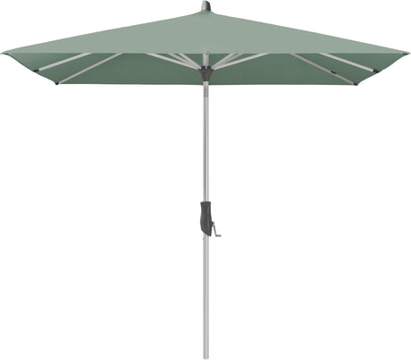 Glatz ALU-TWIST Sonnenschirm, Gestell Aluminium natureloxiert - rechteckig