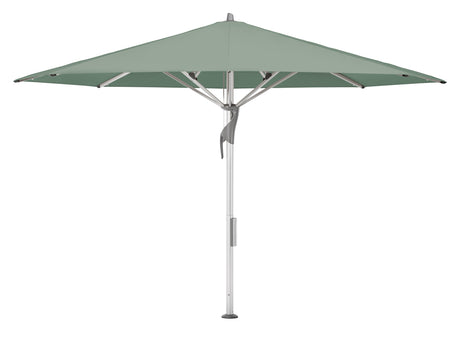 Glatz Gastronomieschirm - FORTELLO LED, Gestell Aluminium natureloxiert, Ø 400 cm , rund